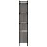 Grey Sonoma Bookcase with Doors - Stylish & Practical Storage