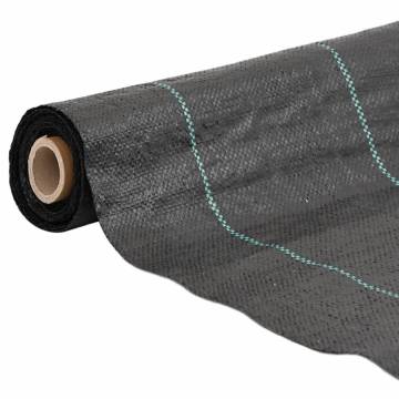 Weed Membrane Black 1x25 m PP - Effective Weed Control