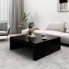 Buy Black Coffee Table 100x100 cm - Stylish Home Decor