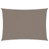 Sunshade Sail Oxford Fabric Rectangular 3.5x4.5 m Taupe Colour taupe Size 3.5 x 4.5 m Quantity in Package 1 