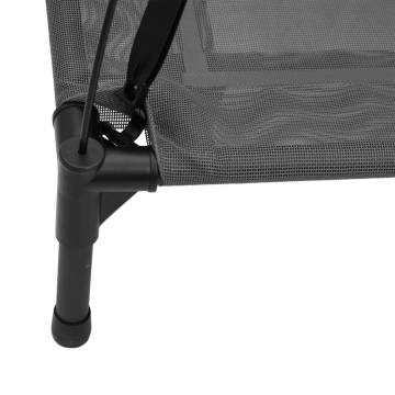 Dog Bed with Canopy - Durable Anthracite Oxford Fabric