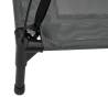 Dog Bed with Canopy - Durable Anthracite Oxford Fabric