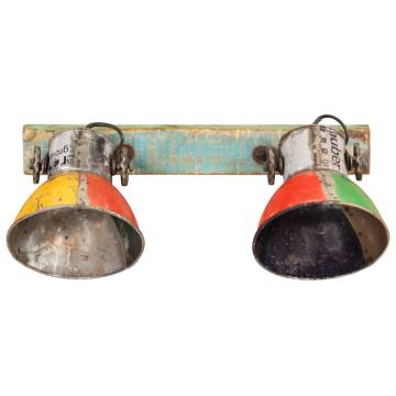 Industrial Wall Lamp Multicolour 45x25 cm E27 - Hipomarket