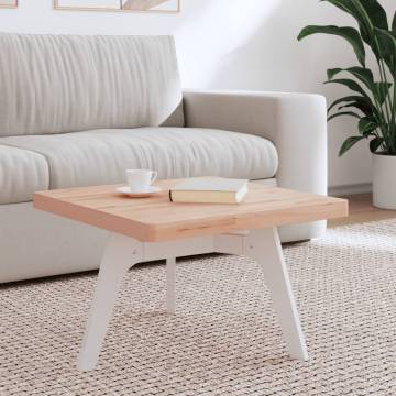 Solid Wood Beech Table Top 60x60 cm | Durable & Versatile