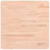 Solid Wood Beech Table Top 60x60 cm | Durable & Versatile