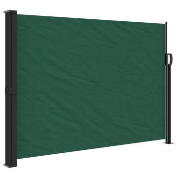 Retractable Side Awning Dark Green 140x300 cm | HipoMarket