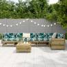 7 Piece Garden Sofa Set - Impregnated Pinewood for Outdoor Relaxation