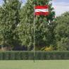 Austria Flag and Pole 6.23 m Aluminium Size 6,23 m Flag austria 