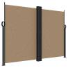 Retractable Side Awning Taupe 180x600 cm | Privacy & Protection