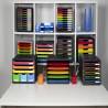 Exacompta Big-Box Plus 5-Drawer Desktop Organizer - Harlequin