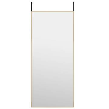 Stylish Gold Door Mirror 40x100 cm - Hipomarket UK