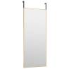 Stylish Gold Door Mirror 40x100 cm - Hipomarket UK