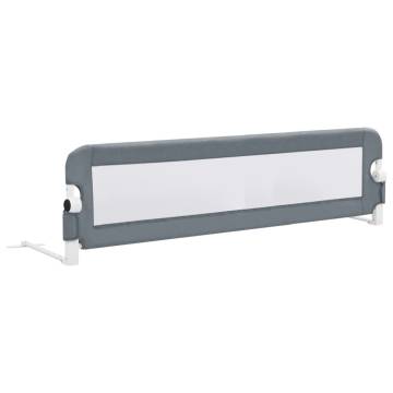 Toddler Safety Bed Rail Grey 150x42 cm | HipoMarket UK