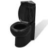 WC Ceramic Toilet Bathroom Corner Toilet Black Colour black 