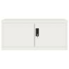 File Cabinet White 90x40x145 cm - Stylish & Durable Storage