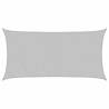 Light Grey Sun Shade Sail 3.5x2m - UV & Water Resistant