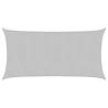 Light Grey Sun Shade Sail 4.5x2.5m - UV & Water Resistant