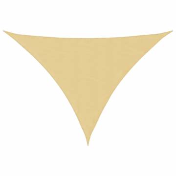 Sun Shade Sail Sand 7x5x5 m - Durable Polyester Shade