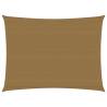 Sunshade Sail 160 g/m² Taupe 2x3.5 m HDPE Colour taupe Size 2 x 3.5 m Quantity in Package 1 