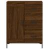 Stylish Highboard Brown Oak - Engineered Wood | Hipomarket