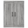 Highboard Grey Sonoma - Elegant Engineered Wood Storage | HiPoMarket