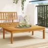 Garden Table 100x60x30 cm Solid Wood Acacia Colour brown Quantity in Package 1 Model table Wood colour 