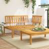 Garden Pallet Corner Sofa Solid Wood Acacia Colour brown Quantity in Package 1 Model corner sofa Wood colour 