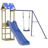 Outdoor Playset for Kids - Impregnated Wooden Pine Frame