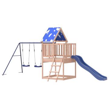 Outdoor Playset Solid Wood Douglas | Safe & Fun for Kids