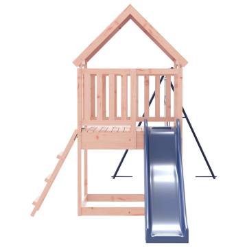 Outdoor Playset Solid Wood Douglas | Safe & Fun for Kids