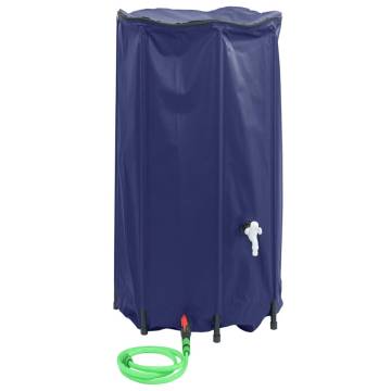 380L Foldable Water Tank with Tap - Durable PVC Design