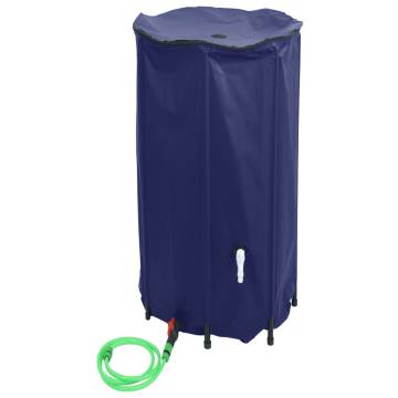 380L Foldable Water Tank with Tap - Durable PVC Design