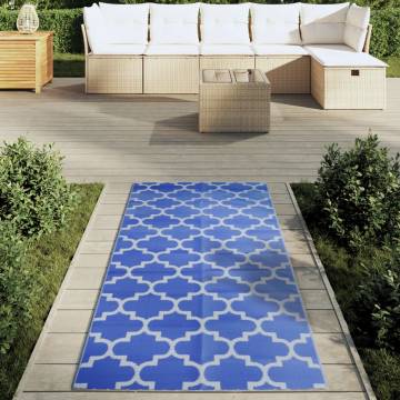 Outdoor Carpet Blue 80x150 cm PP - Stylish & Durable