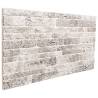 3D Wall Panels Light Grey 100x50 cm - 10 pcs | HipoMarket