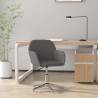 Swivel Office Chair Light Grey Fabric | Hipo Market