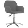 Swivel Office Chair Light Grey Fabric | Hipo Market