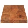 Rectangular Solid Wood Acacia Table Top - 120x30 cm