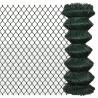 Chain Link Fence Steel 1x15 m Green Colour green Quantity in Package 1 Length 15 m Height 1 m 