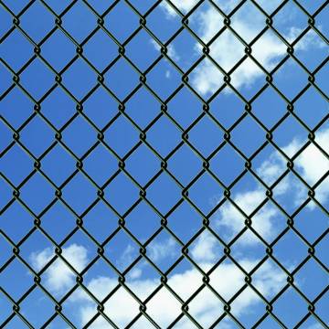 High-Quality Steel Chain Link Fence 1.25x25m | HipoMarket