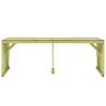 Garden Table 220x101.5 cm - Durable Impregnated Pinewood