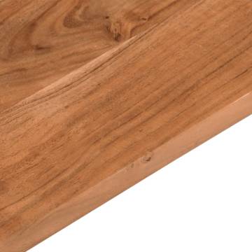 Rectangular Solid Wood Acacia Table Top - 180x20 cm