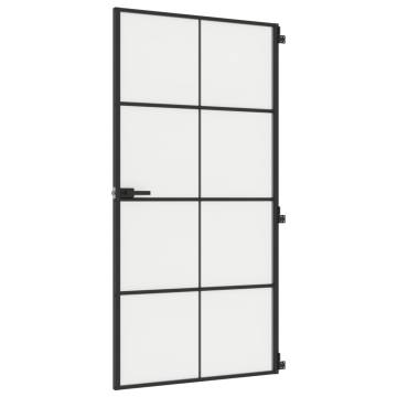 Slim Black Interior Door 102.5x201.5 cm | Hipomarket