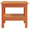 Stylish Wax Brown Coffee Table - Solid Pine Wood | Hipo Market