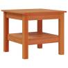 Stylish Wax Brown Coffee Table - Solid Pine Wood | Hipo Market