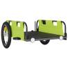 Bike Trailer - Green Oxford Fabric & Iron | HipoMarket UK