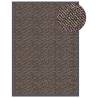 Doormat Tufted 60x90 cm Dark Brown Colour dark brown Size 60 x 90 cm Quantity in Package 1 