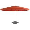 Outdoor Umbrella with Portable Base Terracotta Colour terracotta Quantity in Package 1 