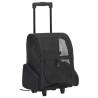 Foldable Multipurpose Pet Trolley Black Colour black Size 40 x 25 x 55 cm 