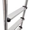 Durable 3-Step Stainless Steel Pool Ladder - 120 cm Depth