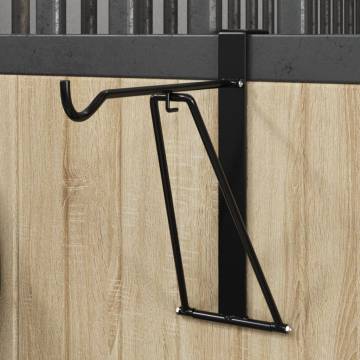 Foldable Saddle Rack - Portable Black Steel | Hipo Market